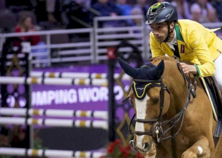 Yuri Mansur chega perto do pódio na Copa do Mundo de saltos