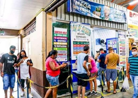 Na Capital, 33 apostas da Mega-Sena faturam quadra de R$ 887