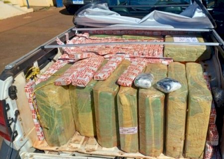 Polícia Rodoviária Federal apreende 670 Kg de maconha na BR-463