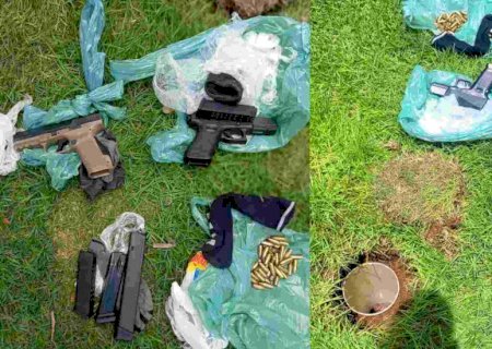 Armas e carro que deu apoio à fuga de mascarados que executaram Moraci são apreendidas 