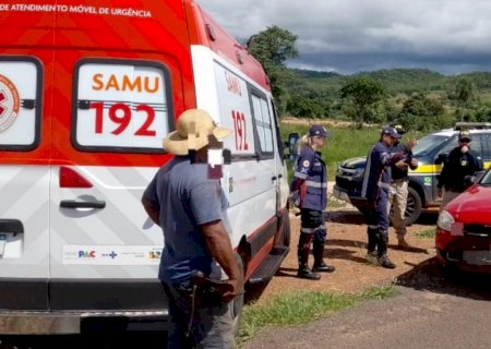 Idoso sofre traumatismo craniano após ser atropelado enquanto conduzia um cavalo na BR-419