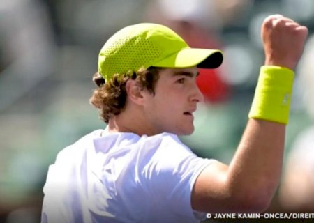 João Fonseca estreia com dura vitória sobre Fearnley em Indian Wells e desafia 14º do mundo