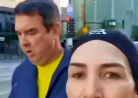 Em Chicago, Riedel treina ao lado da esposa na véspera de maratona