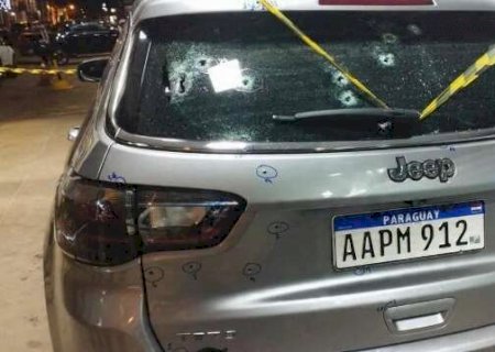 Carro de vítima de tiroteio na fronteira recebeu cerca de 40 disparos