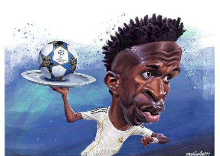 Garçom da Champions: Vini Jr se torna maior assistente do Real Madrid na história do torneio