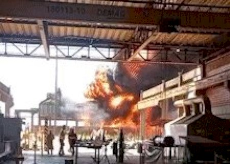 Inc&ecirc;ndio em usina de etanol &eacute; controlado sem feridos e sem impacto na produ&ccedil;&atilde;o