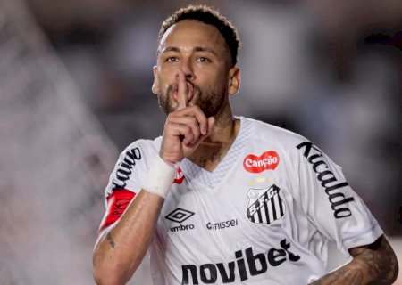 Neymar marca duas vezes, Santos vence e leva Vasco &agrave; lanterna