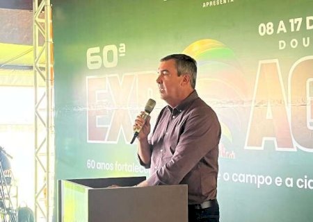 No lan&ccedil;amento da Expoagro, Riedel destaca for&ccedil;a do agro e parceria com Dourados
