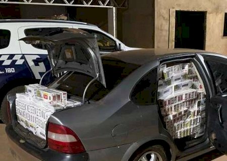 Persegui&ccedil;&atilde;o a comboio tem tiros e apreens&atilde;o de carro "recheado" de cigarros