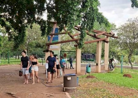 Sem energia, Parque das Na&ccedil;&otilde;es Ind&iacute;genas fecha mais cedo