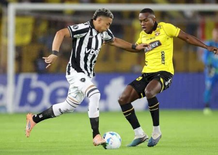 Botafogo empata com time do Equador na ida &agrave; Pr&eacute;-Libertadores