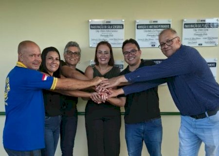 Deputado Pedro Pedrossian Neto realiza entrega de emenda à APAE de Coronel Sapucaia