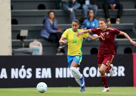 Sele&ccedil;&atilde;o brasileira feminina sofre rev&eacute;s contra Venezuela ap&oacute;s expuls&atilde;o