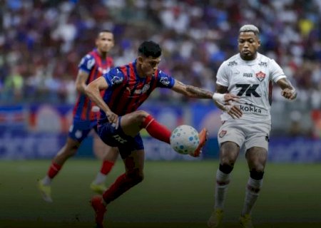 Bahia e Vit&oacute;ria empatam com gola&ccedil;o em cl&aacute;ssico na Fonte Nova