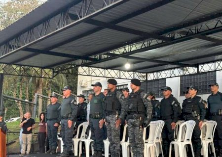 Ap&oacute;s cinco anos, comando do Choque muda e major assume unidade