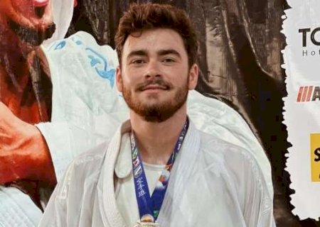 Aos 17 anos, atleta de MS acumula quatro t&iacute;tulos brasileiros no karat&ecirc;