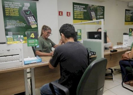 Detran-MS fecha no feriad&atilde;o e atendimento s&oacute; volta na quarta-feira