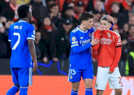 Luisão critica punição da Uefa a Prestianni: "O recado é perigoso"