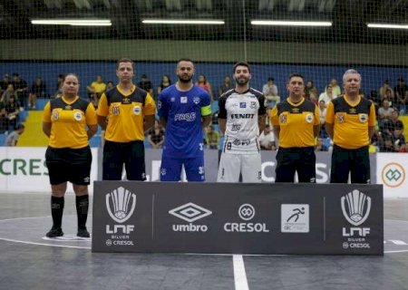 Time de MS estreia com derrota para o S&atilde;o Caetano na Liga Nacional de Futsal