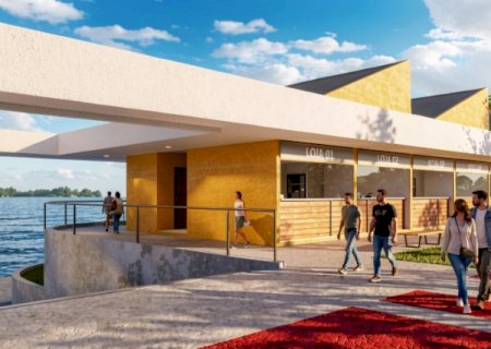 Prefeitura prepara estrutura provis&oacute;ria para comerciantes na orla