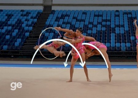 Ge conquista quatro prêmios internacionais por infográficos da ginástica rítmica e do futebol