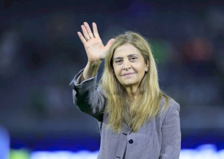 Leila ignora críticas a Abel e diz que nem o marido opina sobre o Palmeiras: "Mando calar a boca"