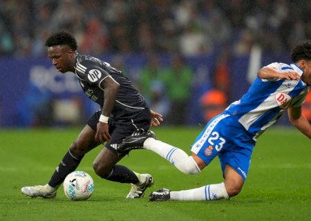 TV detalha discussão de Vini Jr. com jogador do Espanyol em vitória do Real Madrid: "Você é um idiota"