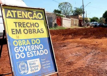 MS aplica R$ 286 milh&otilde;es em pavimenta&ccedil;&atilde;o e infraestrutura conclu&iacute;das na Capital