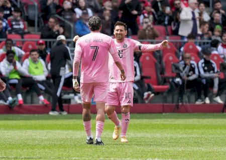 Messi chega a 100 participações em gols na MLS e Inter Miami vence Toronto