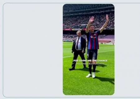 Lewandowski anuncia saída do Barcelona: "Sensação de missão cumprida"