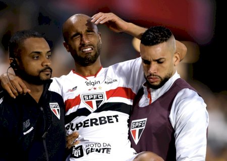 Lucas inicia fisioterapia e projeta retorno mais forte ao São Paulo: "Não tenho dúvida"