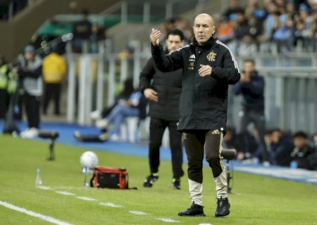 Jardim pondera aproveitamento ofensivo, mas valoriza vitória do Flamengo: "Extremamente merecida"