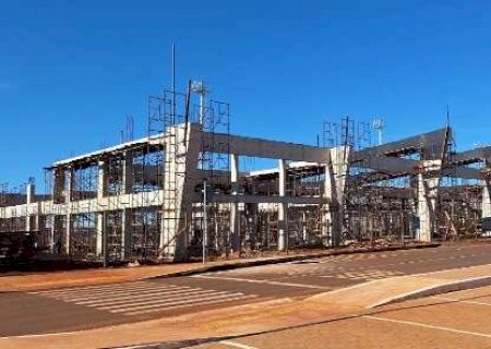 Novo receptivo do Aeroporto Regional de Dourados come&ccedil;a a ganhar corpo