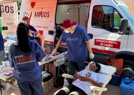Volunt&aacute;rios atendem 2,3 mil guarani-kaiow&aacute; com servi&ccedil;os de sa&uacute;de