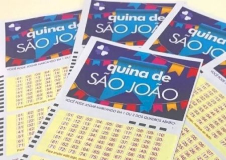 Quina de S&atilde;o Jo&atilde;o abre apostas com pr&ecirc;mio estimado em R$ 250 milh&otilde;es