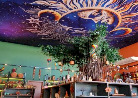 Loja com c&eacute;u estrelado encanta e re&uacute;ne de tudo para quem ama decora&ccedil;&atilde;o