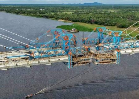 Falta um passo para a hist&oacute;ria: Ponte Bioce&acirc;nica deve ser unida ainda neste m&ecirc;s
