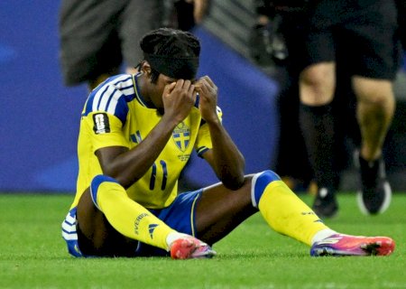 Autor do gol da Suécia achou que seleção estava eliminada; veja reação no fim do jogo