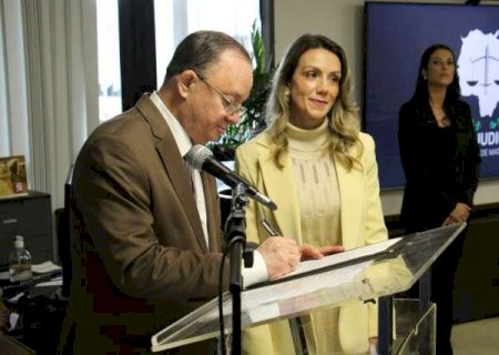 Ana Carolina Ali Garcia &eacute; empossada desembargadora no TJMS
