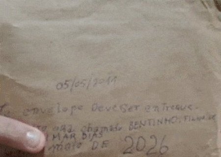 Carta escrita por av&ocirc; h&aacute; 15 anos emociona fam&iacute;lia ao ser aberta por neto