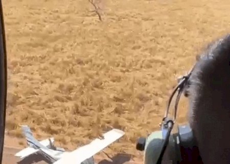 V&iacute;deo registra a&ccedil;&atilde;o da FAB contra avi&atilde;o suspeito; droga n&atilde;o foi encontrada