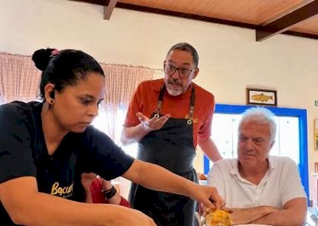 Filho deu a pista e Bial foi conferir sabores de MS em mesa de Bonito