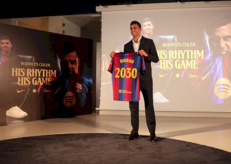 Barcelona anuncia Rodri, melhor da Copa de 2026, como "o maestro"; veja valores