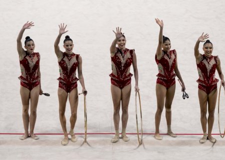 Brasil é favorito ao ouro inédito no Mundial de ginástica rítmica, mas foca em vaga olímpica; veja análise