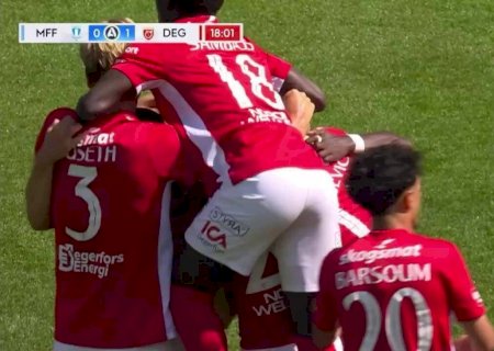 Vale Puskás? Atacante do Degerfors faz golaço de antes do meio do campo na Suécia; veja