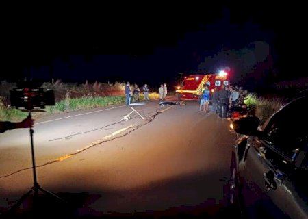 Motociclista morre atropelado por caminh&atilde;o na MS-278