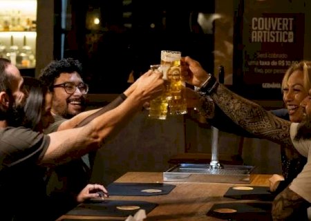 Germ&acirc;nia: boteco com estilo, chope trincando e Happy Hour de verdade