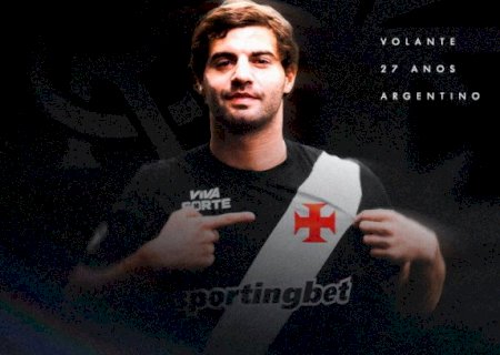 Sosa é registrado no BID e pode estrear pelo Vasco contra o Santos no Brasileirão