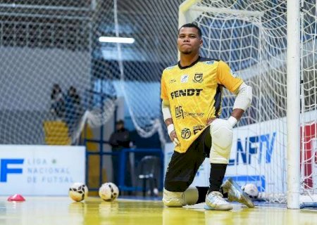Ap&oacute;s brilhar na Copa LNF, goleiro do Juventude AG vai para futsal de Portugal