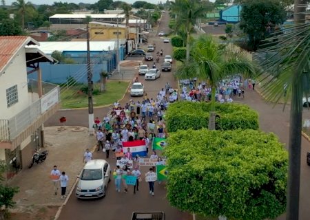 Marcha para Jesus 2026 será realizada no dia 29 de agosto em Coronel Sapucaia